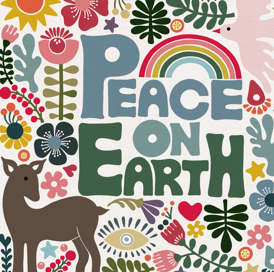 Peace on Earth Art Print (light)